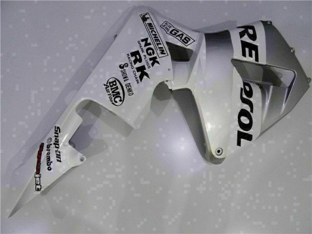 Injeção Kit Carenagem Moto CBR 600RR 03-04 - Branco Repsol