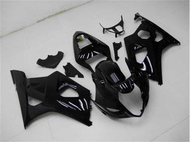 Injeção Kit Carenagem Moto GSXR 1000 K3 03-04 - Preto Brilhante Injeção Kit Carenagem Moto GSXR 1000 K3 03-04 - Preto Brilhante