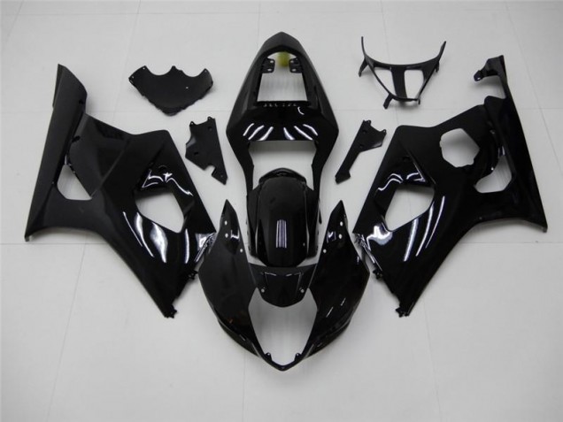 Injeção Kit Carenagem Moto GSXR 1000 K3 03-04 - Preto Brilhante Injeção Kit Carenagem Moto GSXR 1000 K3 03-04 - Preto Brilhante