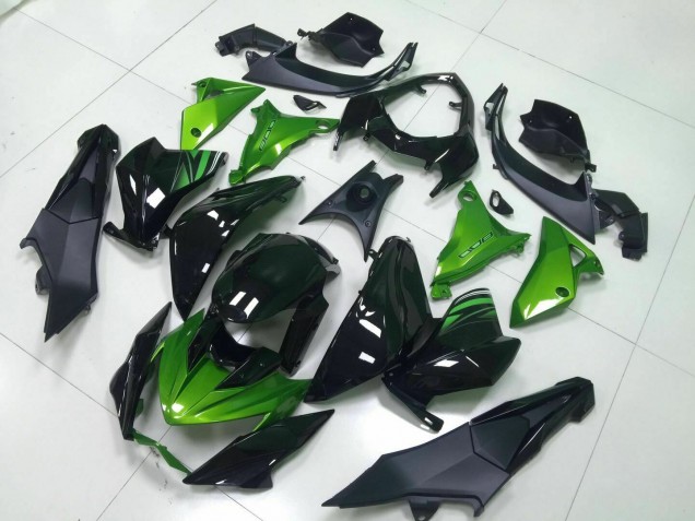 Injeção Kit Carenagem Moto R1 00-01 - Verde Preto Injeção Kit Carenagem Moto R1 00-01 - Verde Preto