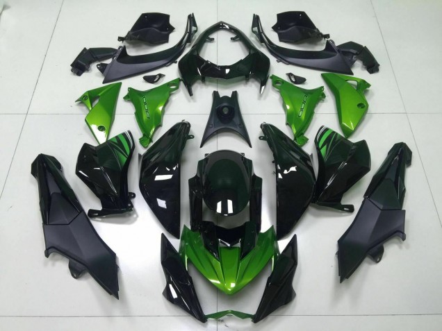 Injeção Kit Carenagem Moto R1 00-01 - Verde Preto Injeção Kit Carenagem Moto R1 00-01 - Verde Preto