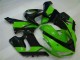 Injeção Kit Carenagem Moto ZX6R 05-06 - Verde Preto Injeção Kit Carenagem Moto ZX6R 05-06 - Verde Preto