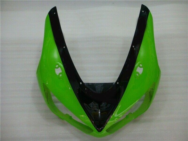 Injeção Kit Carenagem Moto ZX6R 05-06 - Verde Preto Injeção Kit Carenagem Moto ZX6R 05-06 - Verde Preto