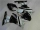 Injeção Kit Carenagem Moto ZX6R 09-12 - Preto Branco 3M Touch4 Injeção Kit Carenagem Moto ZX6R 09-12 - Preto Branco 3M Touch4