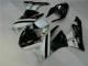 Injeção Kit Carenagem Moto ZX6R 09-12 - Preto Branco 3M Touch4 Injeção Kit Carenagem Moto ZX6R 09-12 - Preto Branco 3M Touch4