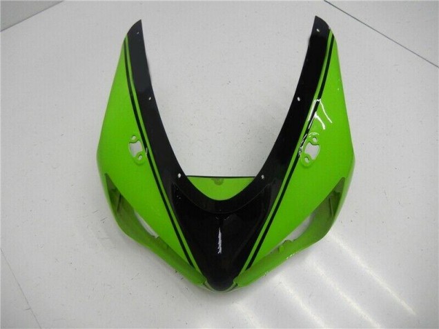 Injeção Kit Carenagem ZX6R 05-06 - Verde Preto