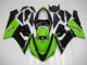 Injeção Kit Carenagem ZX6R 05-06 - Verde Preto