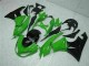 Injeção Kit Carenagem ZX6R 09-12 - Preto Verde Injeção Kit Carenagem ZX6R 09-12 - Preto Verde