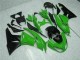 Injeção Kit Carenagem ZX6R 09-12 - Preto Verde Injeção Kit Carenagem ZX6R 09-12 - Preto Verde