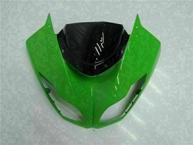 Injeção Kit Carenagem ZX6R 09-12 - Preto Verde Injeção Kit Carenagem ZX6R 09-12 - Preto Verde