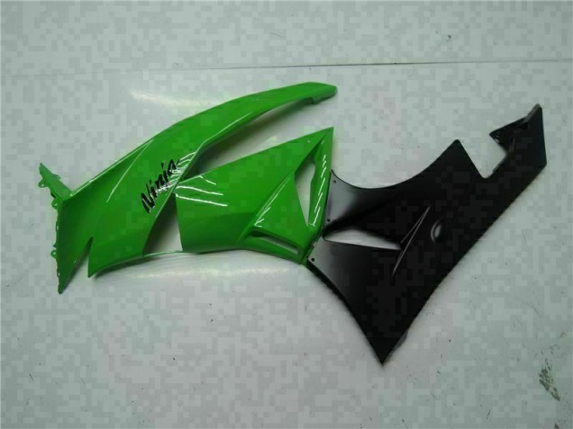Injeção Kit Carenagem ZX6R 09-12 - Preto Verde Injeção Kit Carenagem ZX6R 09-12 - Preto Verde