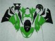 Injeção Kit Carenagem ZX6R 09-12 - Preto Verde Injeção Kit Carenagem ZX6R 09-12 - Preto Verde