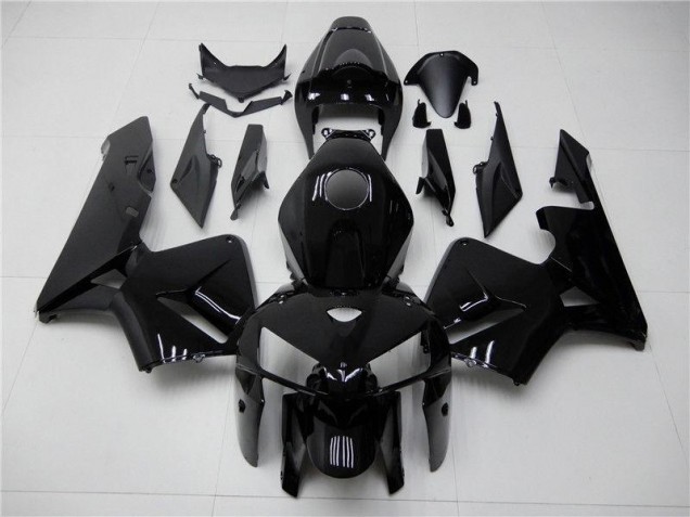 Injeção Kits Carenagem Moto CBR 600RR 05-06 - Preto Brilhante