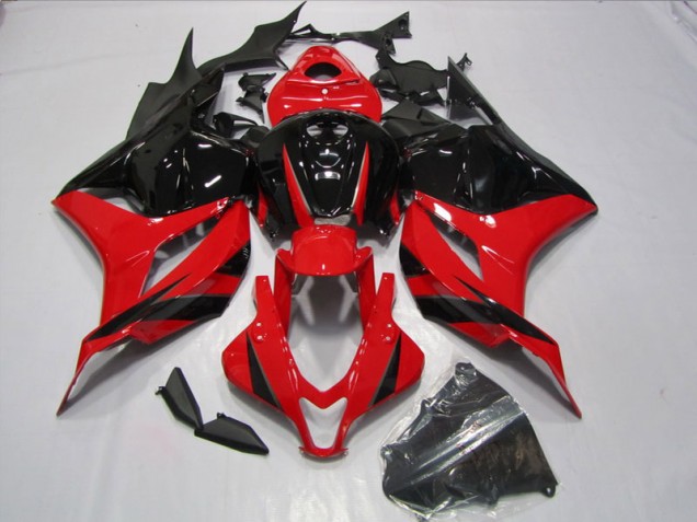 Injeção Kits Carenagem Moto CBR 600RR 09-12 - Vermelho Preto Injeção Kits Carenagem Moto CBR 600RR 09-12 - Vermelho Preto