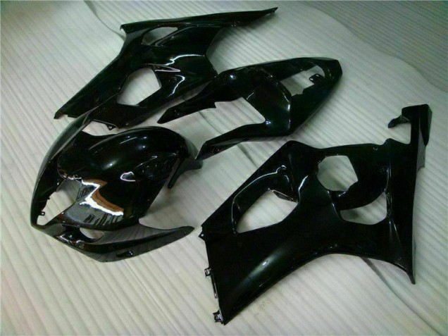 Injeção Kits Carenagem Moto GSXR 1000 K3 03-04 - Preto Brilhante