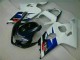 Injeção Kits Carenagem Moto GSXR 600 / 750 K4 04-05 - Branco Preto Injeção Kits Carenagem Moto GSXR 600 / 750 K4 04-05 - Branco Preto