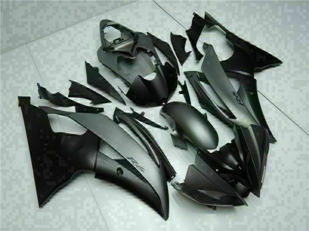 Injeção Kits Carenagem Moto R6 08-16 - Cinzento Preto