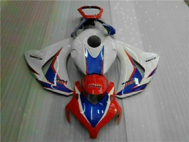Kit Carenagem Moto CBR 1000RR 08-11 - Azul Branco