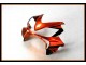 Kit Carenagem Moto CBR 600 F4i 01-03 - Laranja Preto