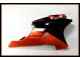 Kit Carenagem Moto CBR 600 F4i 01-03 - Laranja Preto