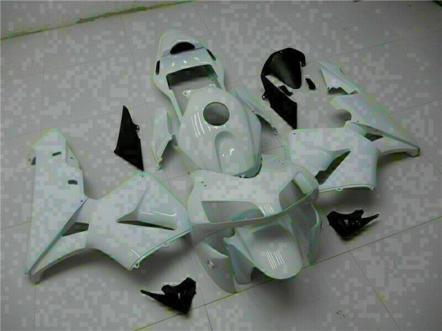 Kit Carenagem Moto CBR 600RR 03-04 - Branco Kit Carenagem Moto CBR 600RR 03-04 - Branco