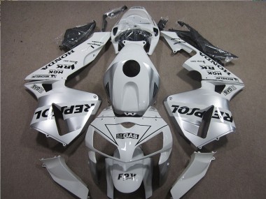 Kit Carenagem Moto CBR 600RR 05-06 - Branco Preto Repsol