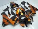 Kit Carenagem Moto CBR 600RR 05-06 - Laranja Preto