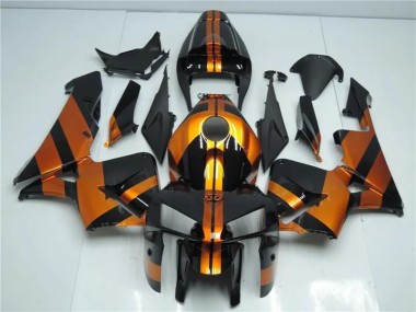 Kit Carenagem Moto CBR 600RR 05-06 - Laranja Preto