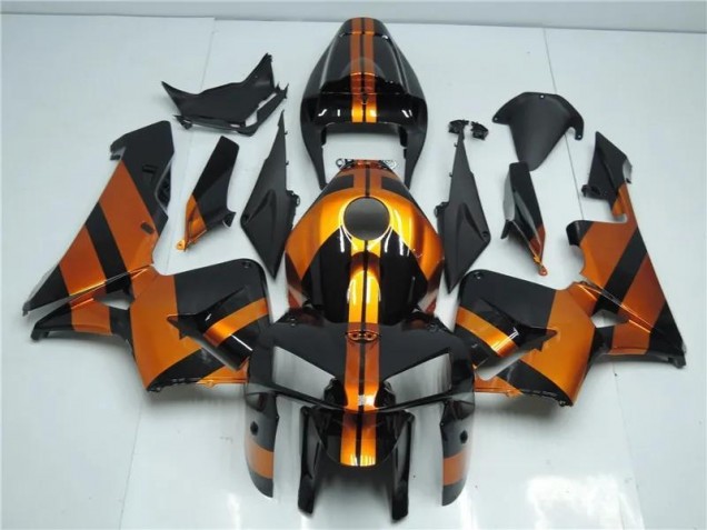 Kit Carenagem Moto CBR 600RR 05-06 - Laranja Preto