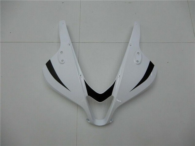 Kit Carenagem Moto CBR 600RR 09-12 - Branco Preto Kit Carenagem Moto CBR 600RR 09-12 - Branco Preto