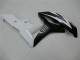 Kit Carenagem Moto CBR 600RR 09-12 - Branco Preto Kit Carenagem Moto CBR 600RR 09-12 - Branco Preto