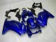 Kit Carenagem Moto EX250 08-12 - Azul Preto Branco Ninja