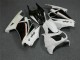Kit Carenagem Moto EX250 08-12 - Branco Preto Ninja Kit Carenagem Moto EX250 08-12 - Branco Preto Ninja