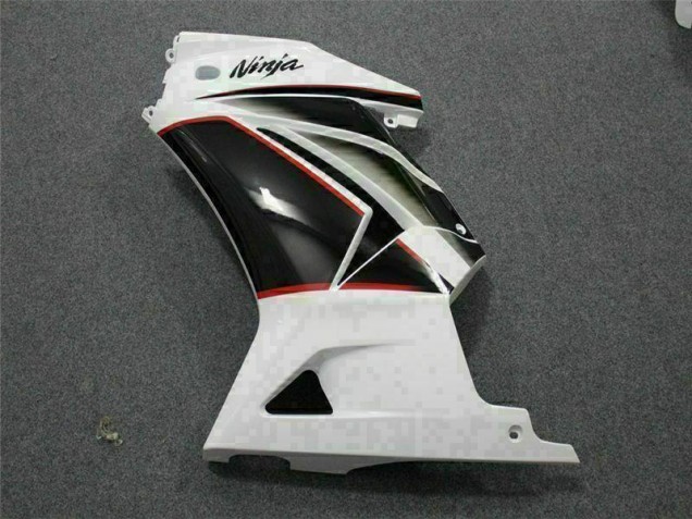 Kit Carenagem Moto EX250 08-12 - Branco Preto Ninja Kit Carenagem Moto EX250 08-12 - Branco Preto Ninja