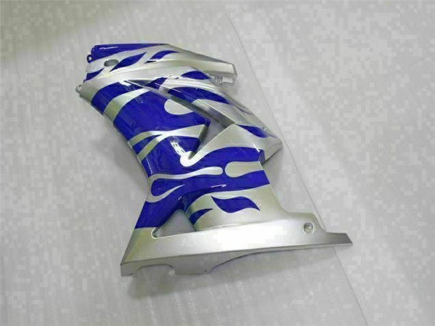Kit Carenagem Moto EX250 08-12 - Preto Azul Kit Carenagem Moto EX250 08-12 - Preto Azul