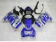 Kit Carenagem Moto EX250 08-12 - Preto Azul Kit Carenagem Moto EX250 08-12 - Preto Azul