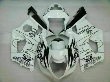 Kit Carenagem Moto GSXR 1000 K3 03-04 - Branco