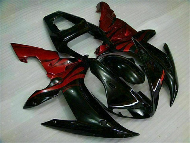 Kit Carenagem Moto R1 02-03 - Preto Vermelho Kit Carenagem Moto R1 02-03 - Preto Vermelho