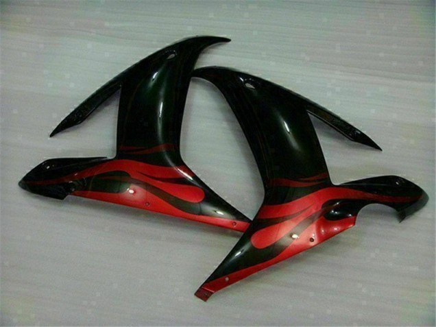 Kit Carenagem Moto R1 02-03 - Preto Vermelho Kit Carenagem Moto R1 02-03 - Preto Vermelho