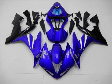 Kit Carenagem Moto R1 04-06 - Azul Preto