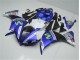 Kit Carenagem Moto R1 12-14 - Azul Branco Preto Kit Carenagem Moto R1 12-14 - Azul Branco Preto