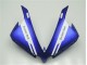 Kit Carenagem Moto R1 12-14 - Azul Branco Preto Kit Carenagem Moto R1 12-14 - Azul Branco Preto