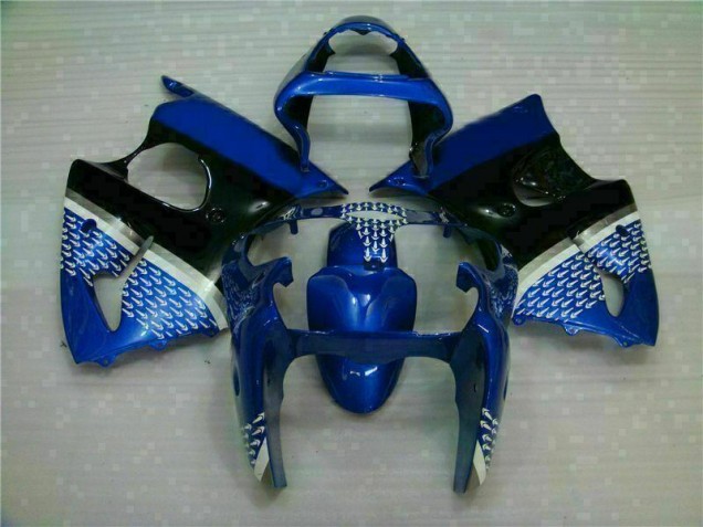 Kit Carenagem Moto ZX6R 00-02 - Azul Kit Carenagem Moto ZX6R 00-02 - Azul