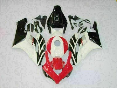 Kit Completo Carenagem Moto CBR 1000RR 04-05 - Branco Vermelho Preto