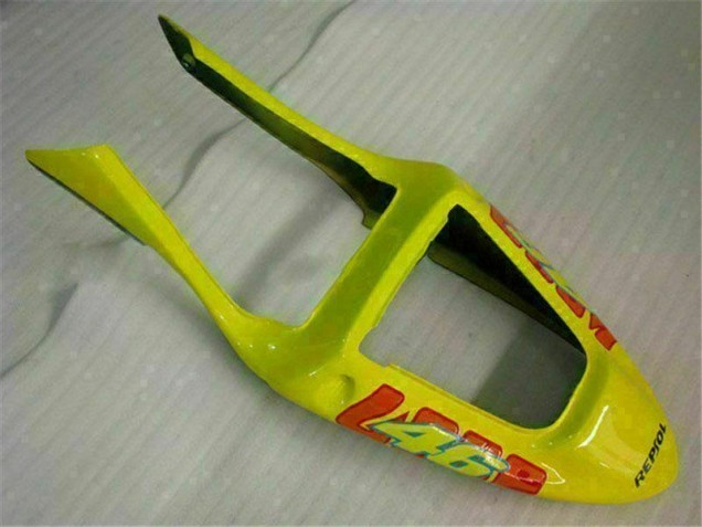 Kit Completo Carenagem Moto CBR 600 F4i 01-03 - Laranja Preto Kit Completo Carenagem Moto CBR 600 F4i 01-03 - Laranja Preto