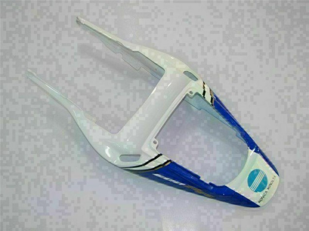 Kit Completo Carenagem Moto CBR 600RR 03-04 - Branco Preto