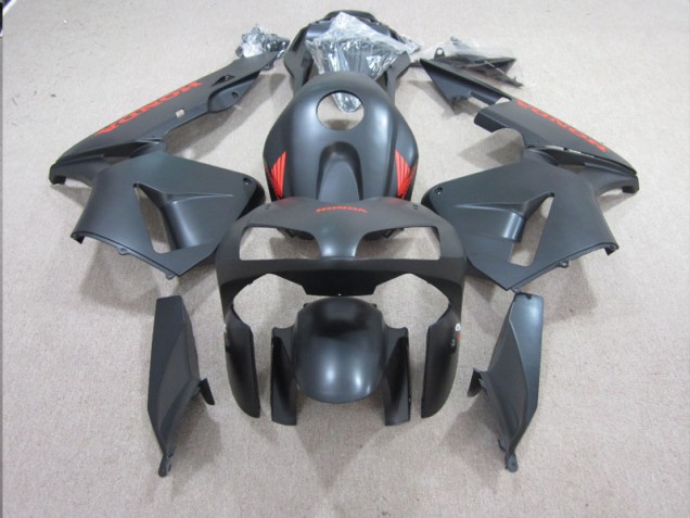 Kit Completo Carenagem Moto CBR 600RR 03-04 - Preto Vermelho