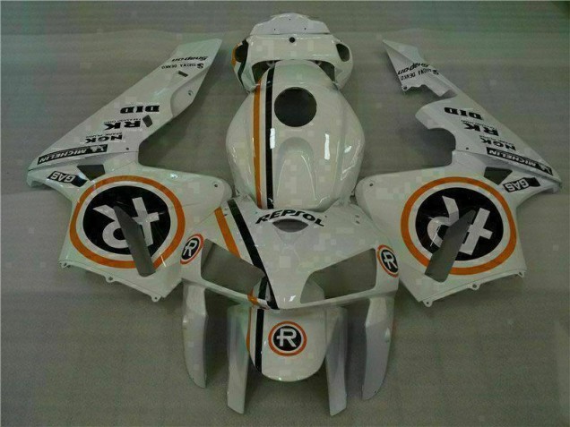 Kit Completo Carenagem Moto CBR 600RR 05-06 - Branco Repsol Kit Completo Carenagem Moto CBR 600RR 05-06 - Branco Repsol