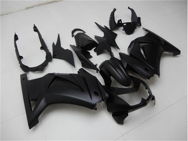Kit Completo Carenagem Moto EX250 08-12 - Preto Fosco Kit Completo Carenagem Moto EX250 08-12 - Preto Fosco