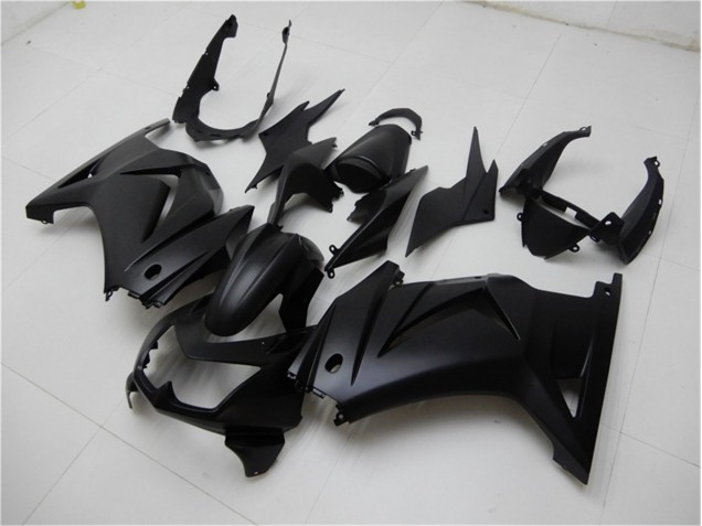 Kit Completo Carenagem Moto EX250 08-12 - Preto Fosco Kit Completo Carenagem Moto EX250 08-12 - Preto Fosco